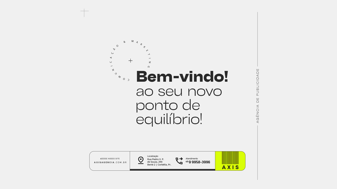 Bem-vindo à Axis!